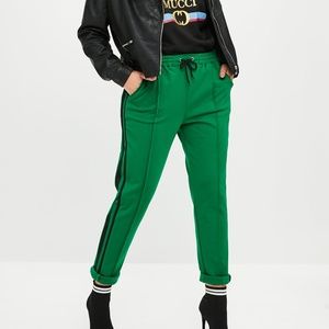 Missguided Green Joggers